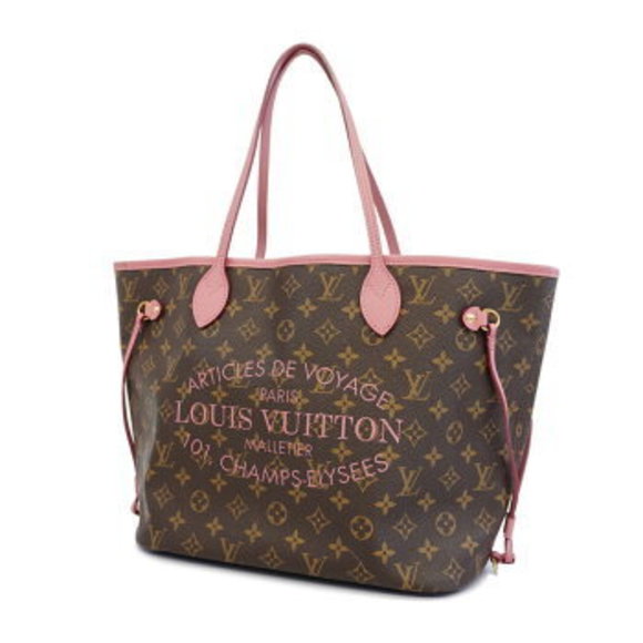 Louis Vuitton Monogram Ikat Flower Neverfull MM Tote Bag - Picture 1 of 9